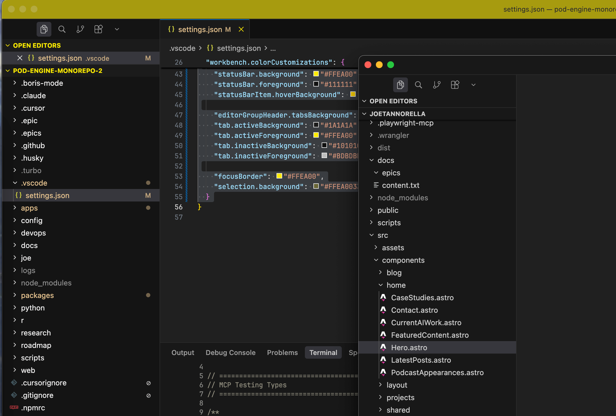 Color Code Your VS Code & Cursor Windows
